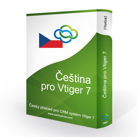 Czech language for Vtiger CRM 7.x