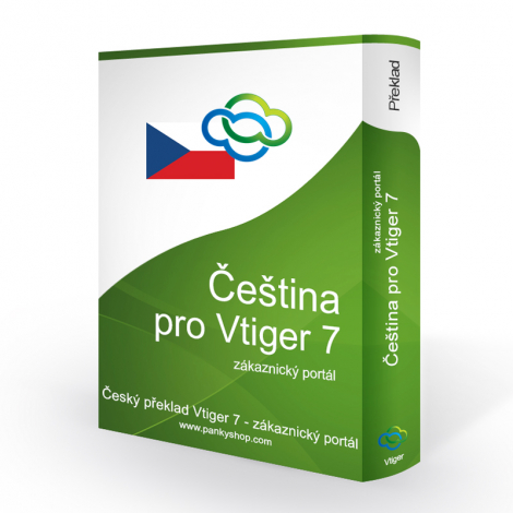 Czech language for Vtiger Customer Portal 7.1.x