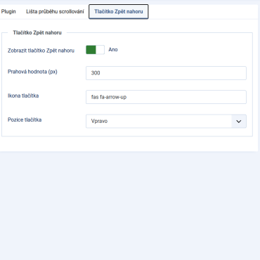 Smooth scroll - Joomla plugin