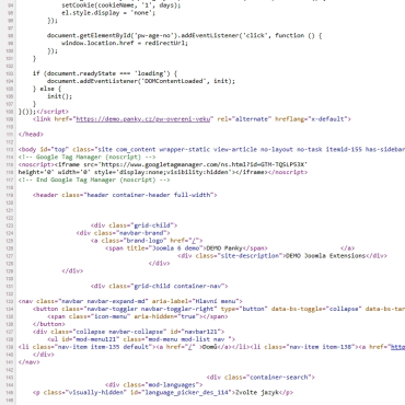 Google Tag Manager (GTM) - plugin Joomla
