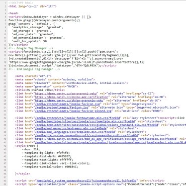 Google Tag Manager (GTM) - plugin Joomla